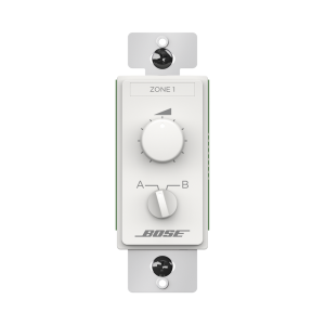 Contolador de Volumen y Selector de fuente 2 pasos | Compatible con Amplificadores Freespace, Veritas y Powerspace+ | Blanco