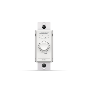 Control de volumen Digital | Selector de Fuente de Audio (A/B/C/D) | ControlCenter | Blanco