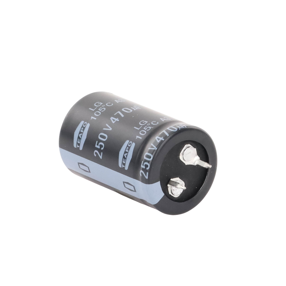 Capacitor Electrolítico de Aluminio, Radial de 470 µFd, 250 Vcc, 105 °C, 25 x 40 mm. - Image 5