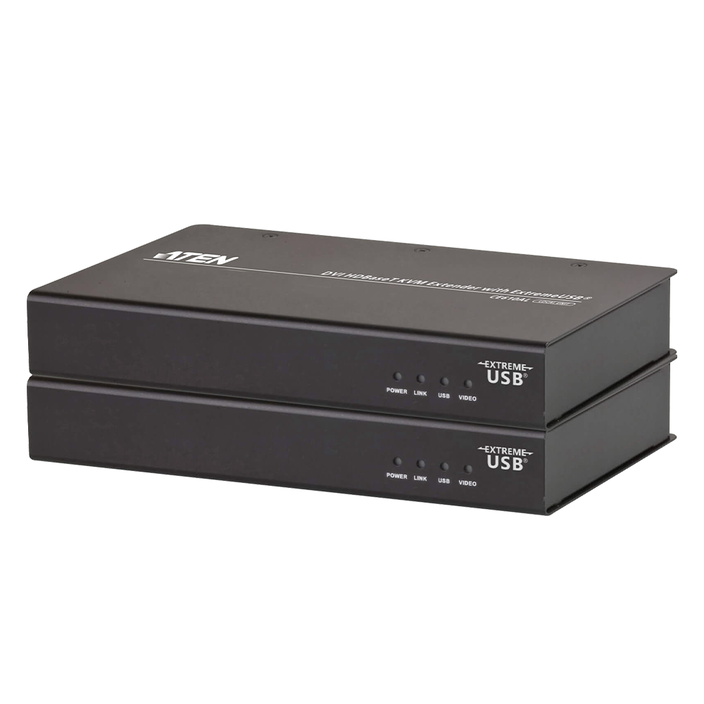 Extensor KVM | 100m | Conector DVI | ExtremeUSB® | HDBaseT™ | Resolución 1920x 1200 | USB 2.0