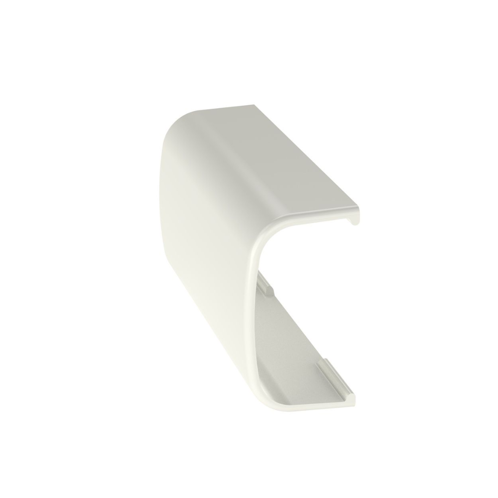 Unión recta, para uso con canaleta LD5, material ABS, Color Blanco Mate - Image 3