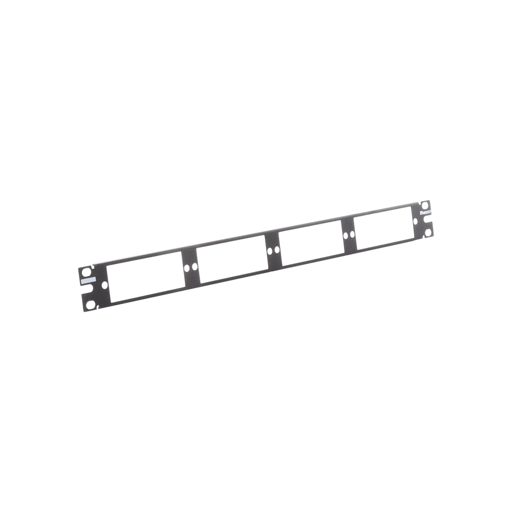 Patch Panel de Fibra ?ptica, Para 4 Placas Acopladoras FAP o FMP, Color Negro, 1UR - Image 7