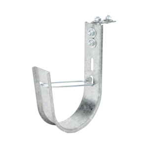 Soporte (Gancho) tipo J-Hook, hasta 115 cables Cat6, ideal para soportar cableado en los espacios de manipulación al aire, Para instalación en interior