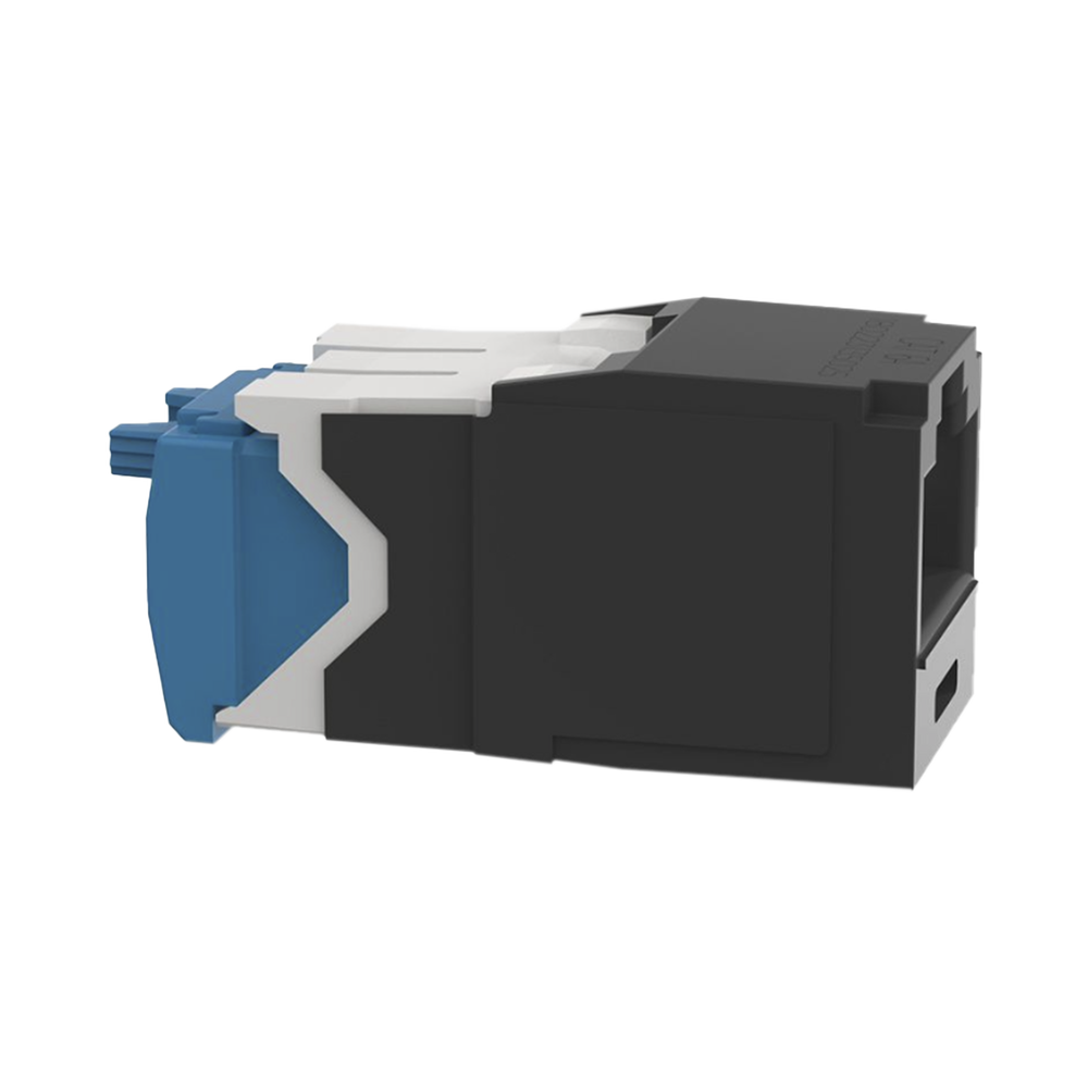 Conector Jack RJ45 Estilo TG, Mini-Com, Categor?a 6A, de 8 Posiciones y 8 Cables, Color Negro - Image 4