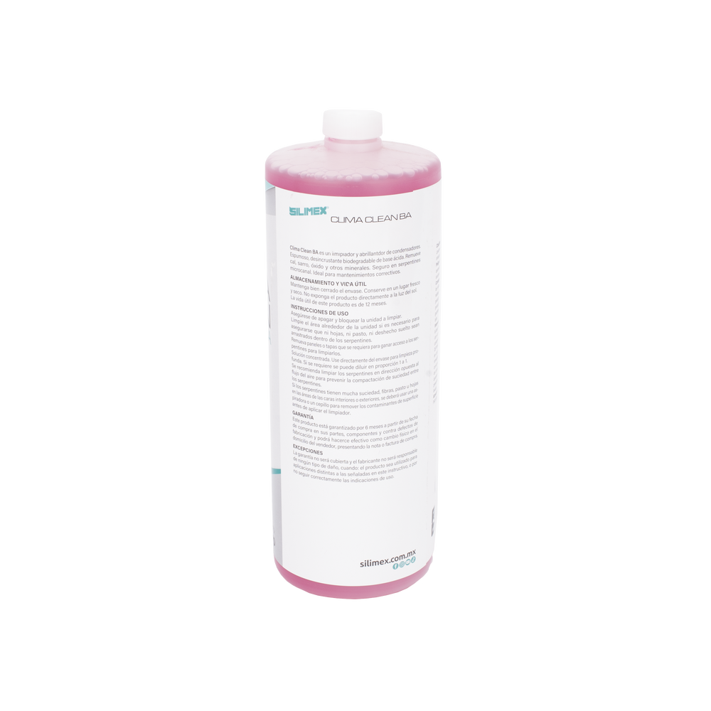 CLIMA CLEAN BA Limpiador Espumoso, Biodegradable y a Base de Agua que Garantiza una Limpieza Profunda y Profesional en Serpentines de Minisplits, Mejorando su Eficiencia y Prolongando su Vida ?til - Imagen 3