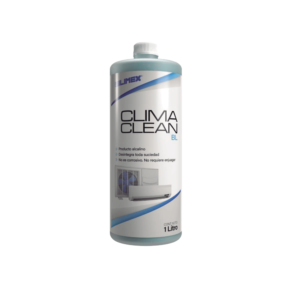 CLIMA CLEAN BL Limpiador a Base ?cida que Garantiza una Limpieza Profunda y Profesional en Serpentines de Minisplits, Mejorando su Eficiencia y Prolongando su Vida ?til