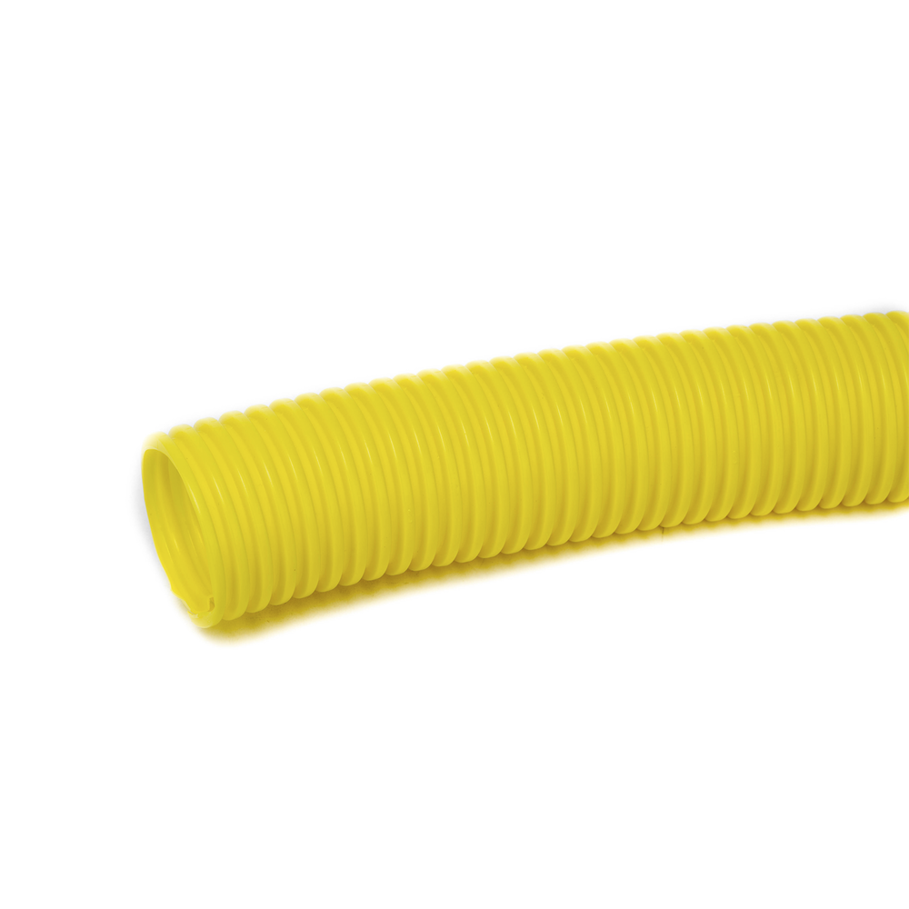 Tubo Corrugado Abierto para Protección de Cables, 1.50in (38.1 mm) de Diámetro, 152.4 m de Largo, Color Amarillo - Image 3