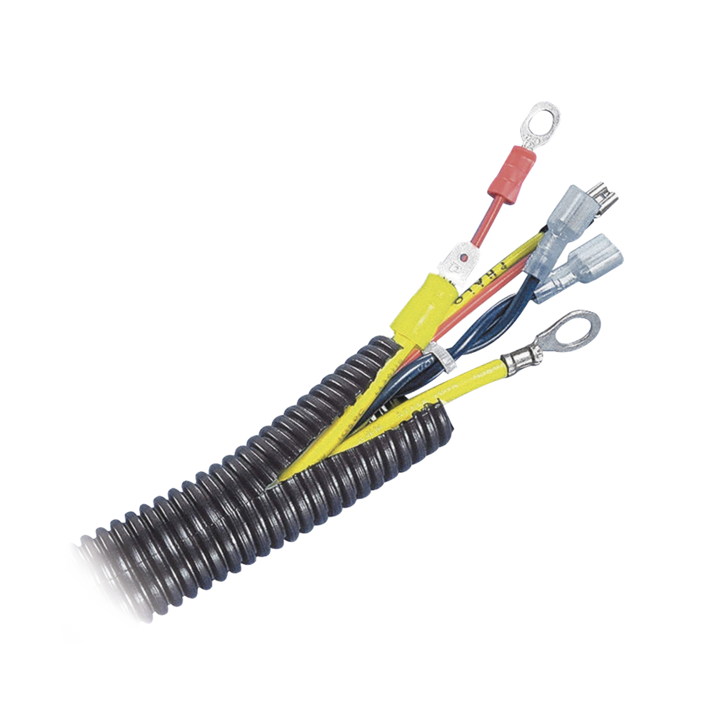 Tubo Corrugado Abierto para Protección de Cables, .38in (9.7 mm) de Diámetro, 30.5 m de Largo, Color Negro - Image 2