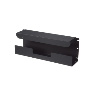 Accesorio Pasacables Para Rack Estándar de 19 in, 4 UR, Capacidad de 260 Cables Cat6, 4.5 in de Profundidad, Color Negro