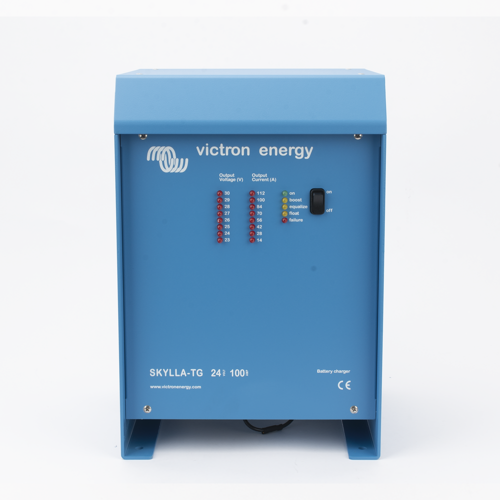 Skylla-TG 24/100 / Cargador de Baterías para Ambientes Marinos 24 V, 100 A / Bancos de 500 a 1000 Ah - Image 2
