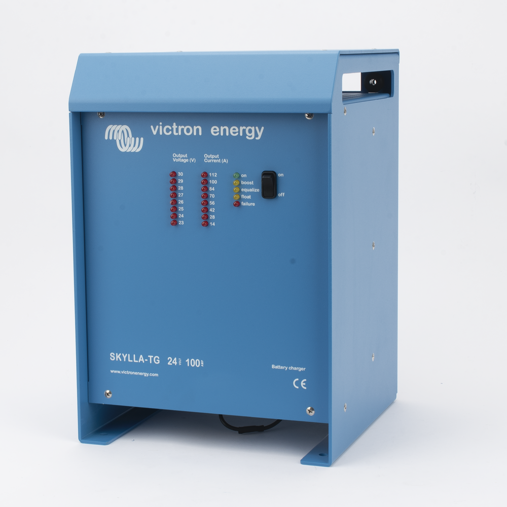Skylla-TG 24/100 / Cargador de Baterías para Ambientes Marinos 24 V, 100 A / Bancos de 500 a 1000 Ah - Image 3