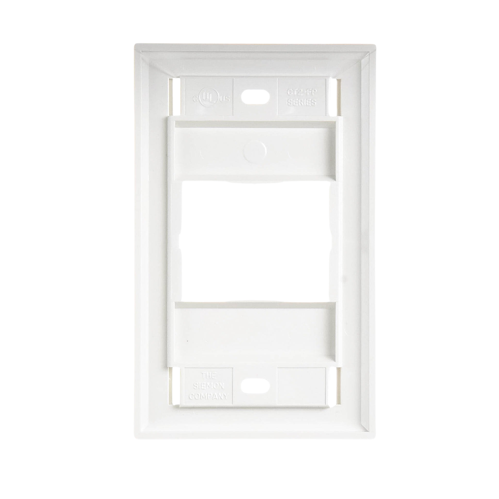 Placa de Pared CT, Para un Acoplador, Color Blanco - Image 5