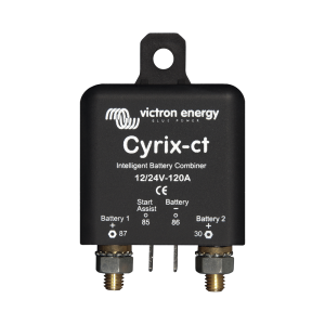 Cyrix-CT 12/24 V 120 A / Combinador Inteligente de Baterías en Vehículos y Embarcaciones