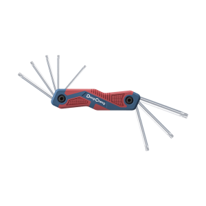 Juego de 8 llaves hexagonales tipo Torx® , porta llaves tipo navaja.,
