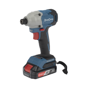 Atornillador de Impacto Inal?mbrico 20V / Motor Brushless / Portabrocas Hexagonal 1/4 in / 90-180 Nm Torque / Bater?a 2.0Ah con Malet?n