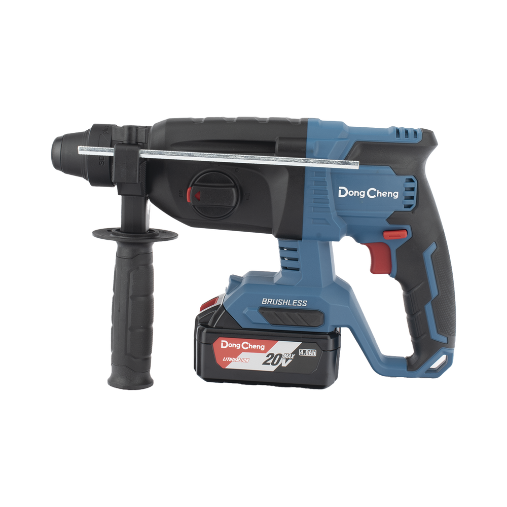 Martillo Perforador Inal?mbrico SDS-PLUS 20V / Motor Brushless / 3 Modos Taladro Percusi?n Demolici?n / 2.7 J Energ?a de Impacto / 2 Bater?as 4.0Ah con Cargador y Estuche - Image 2