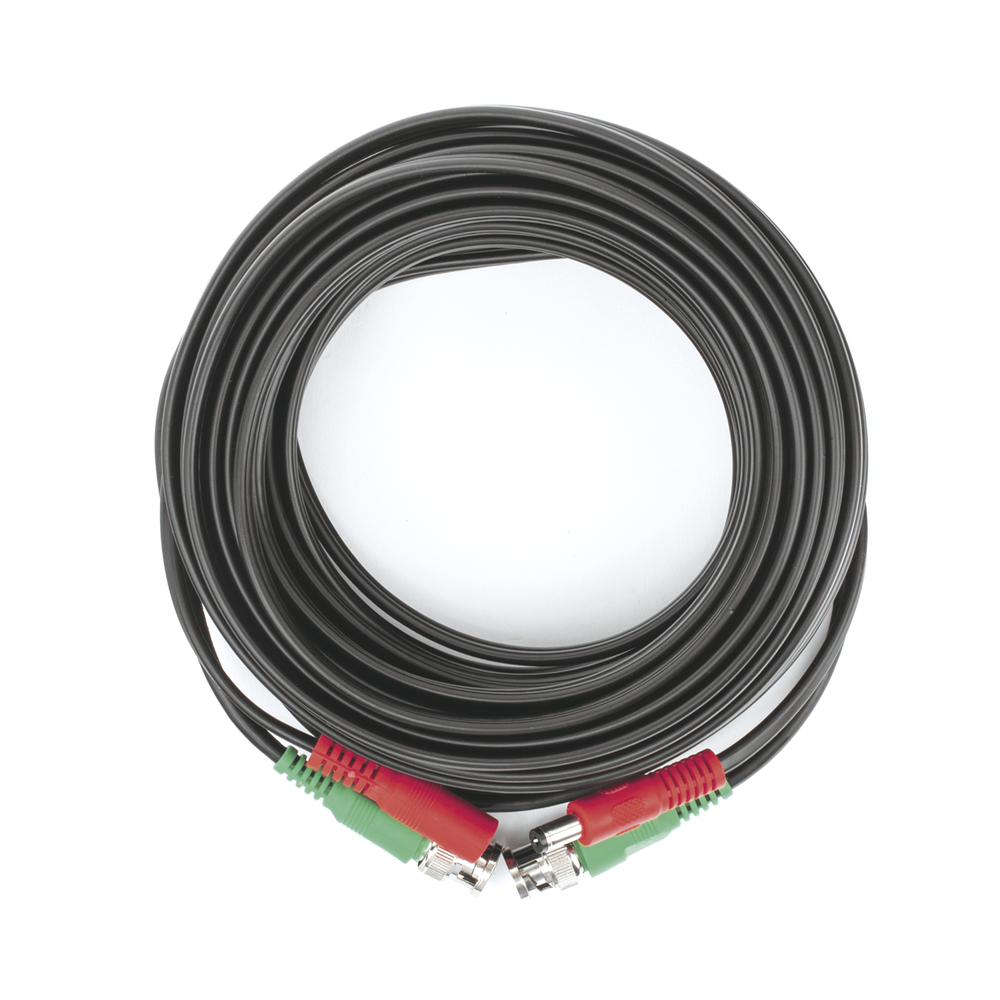 Cable Coaxial (BNC RG59) + Alimentaci?n / SIAMES / 10 Metros (32.81 Pies) / Aleaci?n Cobre + Aluminio CCA / Para C?maras 4K / Uso Interior y Exterior - Image 2
