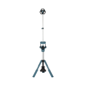 Lampara con Torre para Iluminación Inalambrica con tres Cabezales Multidireccionales , se extiende hasta 2.2 metros, Utiliza batería LXT® Litio???Ion de 18V.