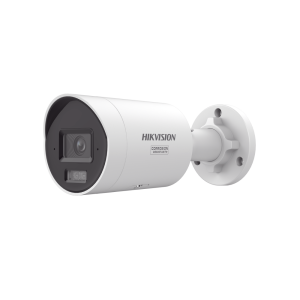[Dual Light + ColorVu 3.0 + HikAI] Bala IP 4 Megapixel / Lente 2.8 mm / 40 mts IR + Luz Blanca / 2 Microfonos Integrados / Exterior IP67 / Estrobo Azul y Rojo /  WDR 130 dB / ACUSENSE 3.0 / Metal / NEMA 4X / ACUSEARCH
