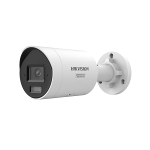 [Dual Light + ColorVu 3.0 + HikAI] Bala IP 6 Megapixel / Lente 2.8 mm / 40 mts IR + Luz Blanca / 2 Microfonos Integrados / Exterior IP67 /  WDR 130 dB / ACUSENSE 3.0 / Metal / NEMA 4X / ACUSEARCH