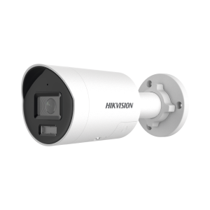 [Dual Light + ColorVu 3.0 + HikAI] Bala IP 8 Megapixel / Lente 2.8 mm / 40 mts IR + Luz Blanca / 2 Microfonos Integrados / Exterior IP67 / Estrobo Azul y Rojo /  WDR 130 dB / ACUSENSE 3.0 / Metal / NEMA 4X / ACUSEARCH