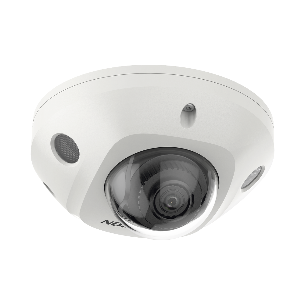 Mini Domo IP 4 Megapixel / Lente 2.8 mm / 30mts IR EXIR / Micrófono Integrado / Exterior IP67 / IK08 / PoE / DARKFIGHTER / Alarmas y Audio I/O / ONVIF / Micro SD / 4 Analíticos: AcuSense, Deteccion Facial, Conteo de Personas por Cruce y Zona - Image 2