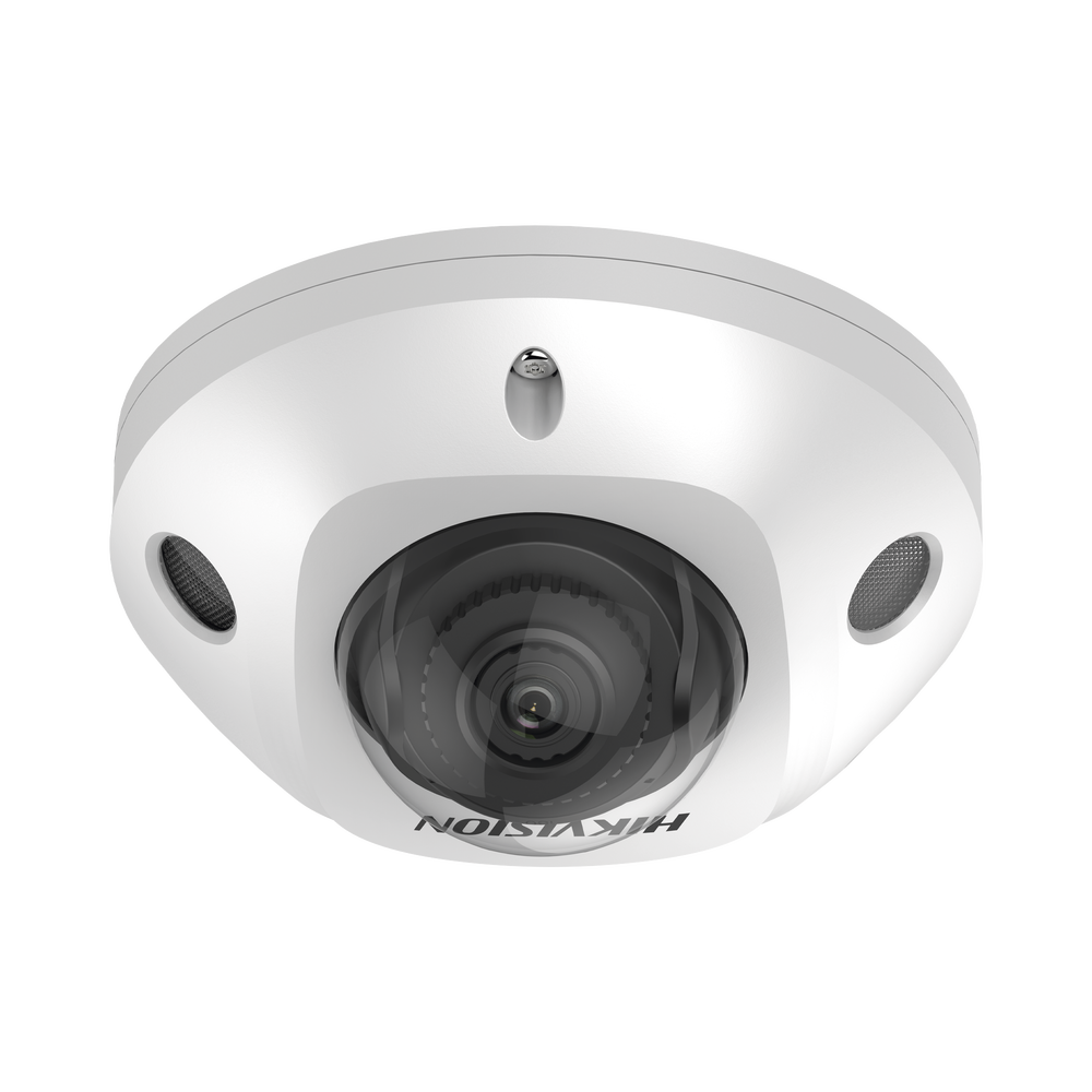 Mini Domo IP 6 Megapixel / Lente 2.8 mm / 30mts IR EXIR / Micrófono Integrado / Exterior IP67 / IK08 / PoE / DARKFIGHTER / Alarmas y Audio I/O / ONVIF / Micro SD / 4 Analíticos: AcuSense, Deteccion Facial, Conteo de Personas por Cruce y Zona - Image 3