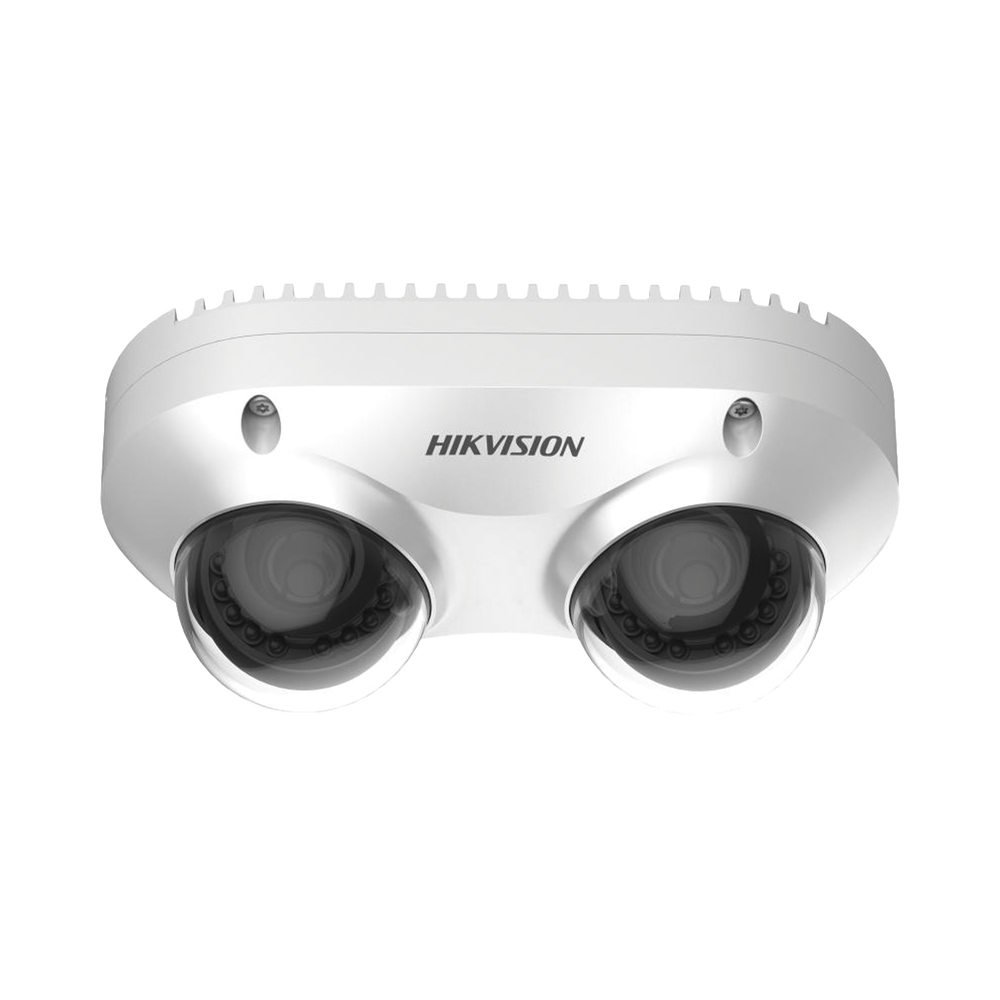 PanoVu Series / Lente Dual de 4 Megapixel / 2 Lentes Fijos de 2.8 mm / Recomendado para Pasillos o Esquinas / IP67 / IK10 / PoE / WDR 120 dB / 10 mts IR / Entrada y Salida de Audio y Alarma / MicroSD - Image 2