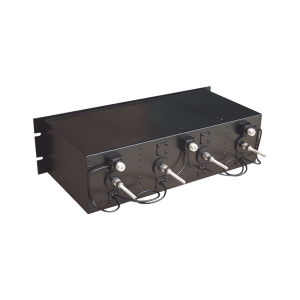 Duplexer Pasa Banda/Rechazo de Banda, UHF de 370-410 MHz, para montaje en Rack de 19 in, 50 Ohm, 4 Cavidades, 150 Watt, N Hembra.