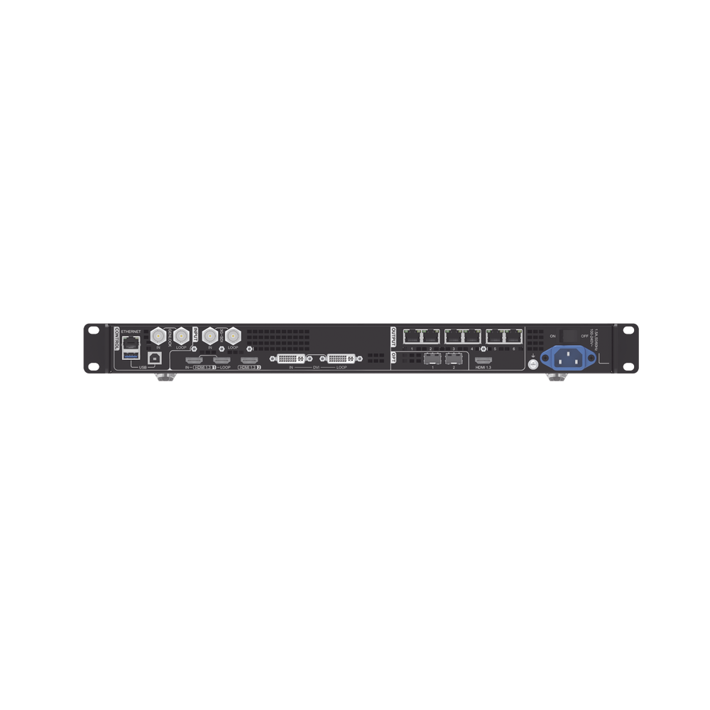 Controlador para Videowall / 6 Puertos RJ45 para Paneles LED / Compatible con Pantallas LED Para Exterior / Compatible con DS-D4440FO-BKI y DS-D4225FO-BGF - Image 2