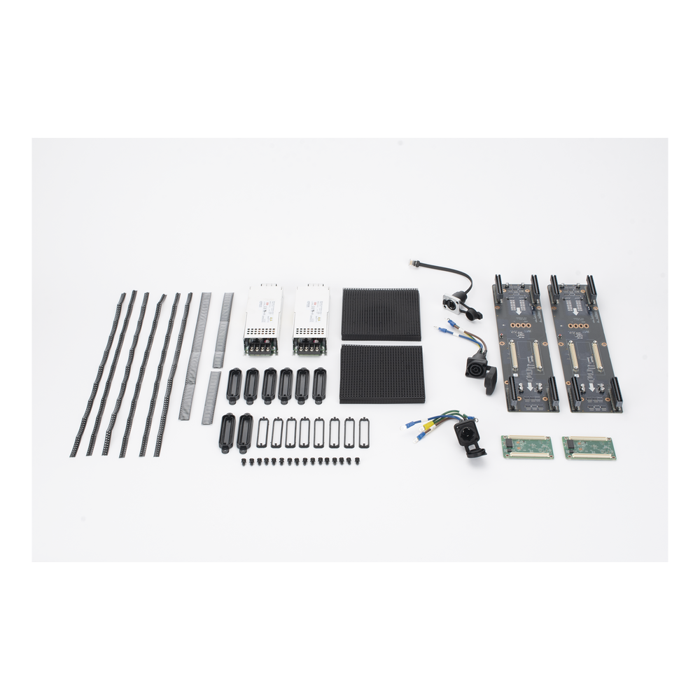 Kit de Refacciones/Accesorios para Paneles LED Hikvision de Renta 3.9mm / Compatible con Paneles de 500 mm x 500 mm