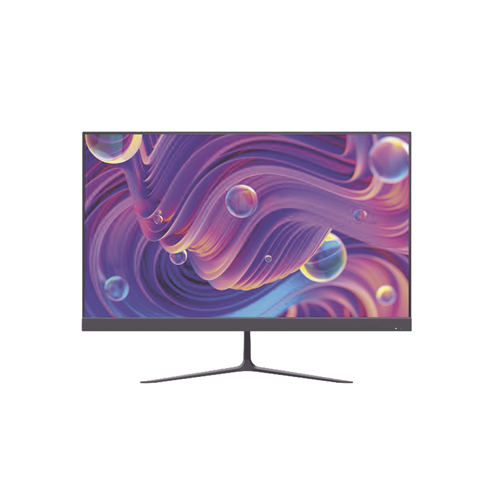 Monitor LED Full HD (1080p) de 23.8" / Ideal para CCTV, Oficina y Hogar / Entrada HDMI-VGA / Montaje VESA ( 75 X 75) / Uso 16/7 / Backlight E-LED / Ultra Delgado - Image 4