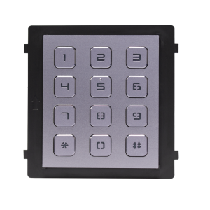 Módulo de Teclado para Frente de Calle Modular / Desbloqueo de Puerta Mediante Código / Llamada a monitor.