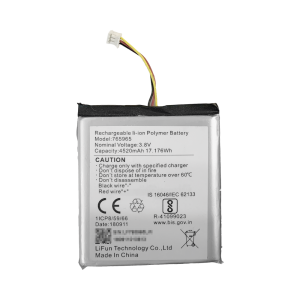 Batería de Respaldo para Panel de Alarma Hikvision / 4520 mAh / Compatible con Paneles AX PRO - AX HUB - Hibrido Versión 1 (DS-PHA64-W4P) y Repetidor AX PRO DS-PR1-WB