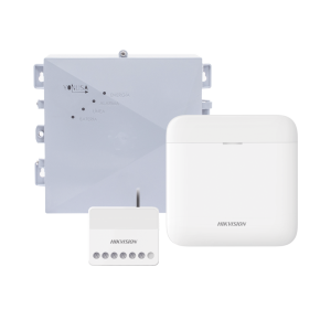 (AX PRO + YONUSA) KIT de Alarma AX PRO / Incluye: 1 Hub con bateria de respaldo / 1 Energizador 2500Mts Lineales / 1 Relevador  0 a 36 Vcc (Max. 5 A) con Entrada de Alarma 27/7