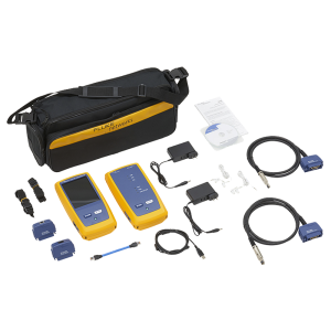 Certificador DSX-602 para Cable de Cobre Cat5e, Cat6 y Cat6A, Frecuencia de 500 MHz, Con WiFi Integrado y Pantalla LCD de 5.7 Pulgadas (14.48 cm), Versi?n Internacional
