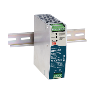 UPS PARA CD / 24VCD 20A / RIEL DIN / PARA BATERÍAS DE 4 A 135 AH