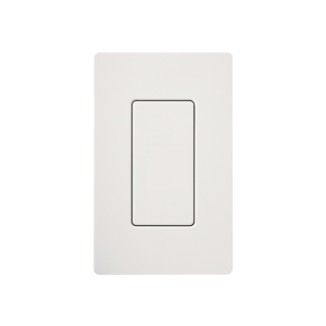 Placa ciega de pared color blanco