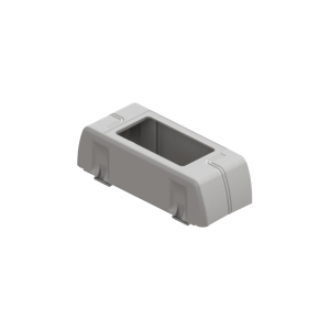 Porta equipamiento linea X rectangular para canaleta DX10000.00