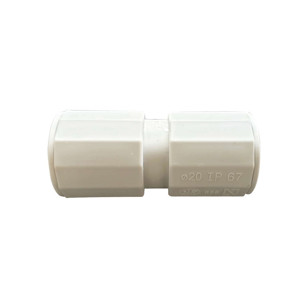 Manguito / Cople Morbidx IP67 libre de halógenos para unir tubería rígida de 16 mm (5/8") permite una instalación hermética no necesita pegamento - Image 3
