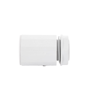 Conector de tubería rígida a caja (Racor), PVC Auto-extinguible, de 50 mm