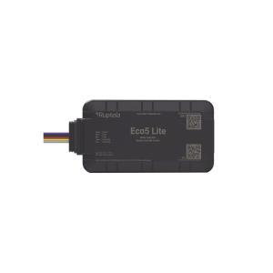 Rastreador Vehicular y Monitoreo de Flota / BLE 5.0 y GNSS / LTE CAT1 y LTE-M con Respaldo 2G / GNSS U-blox / MiKado IP54 / -20 °C a +40 °C / Acelerómetro de 3 Ejes / Suministro 9-32 V / Batería Interna
