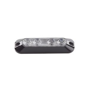 Luz Perimetral , 4 LEDs Ultra Brillantes, color Ambar