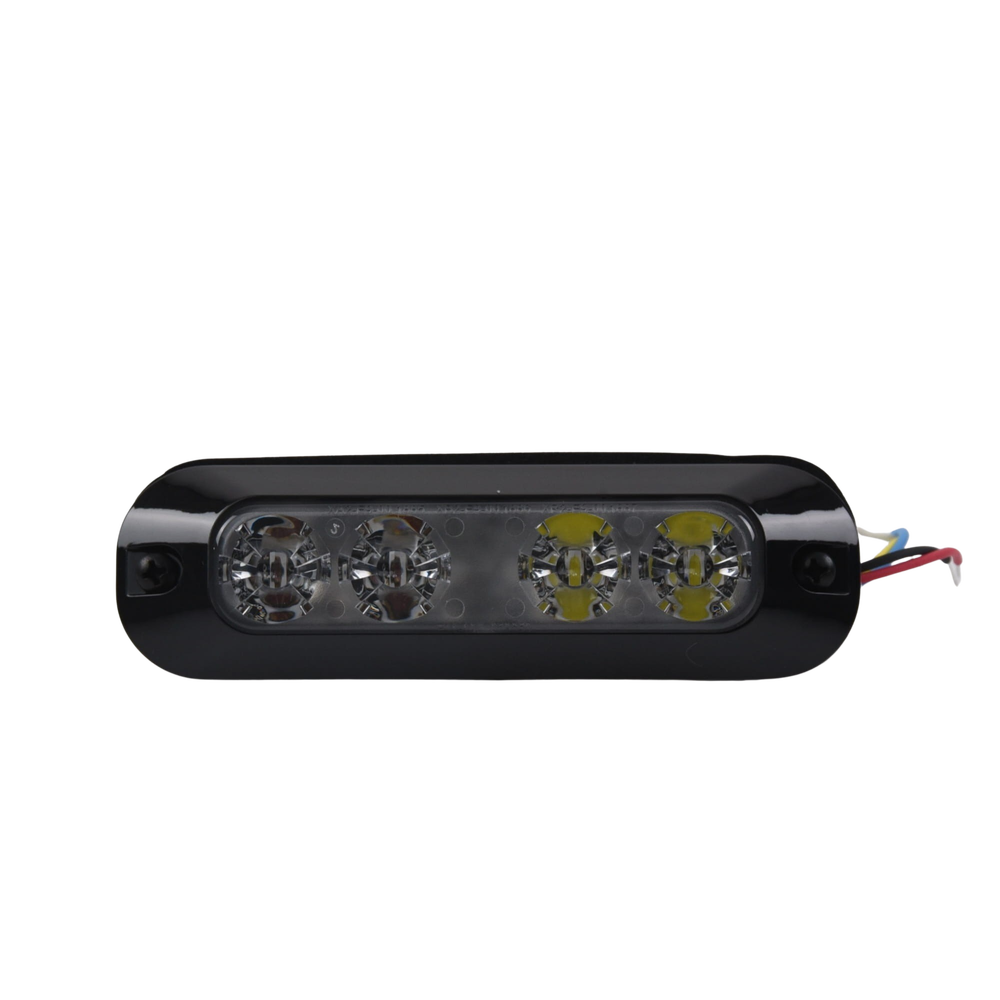 Luz perimetral, 4 LEDs Ultra Brillantes, color Rojo / Claro - Image 3
