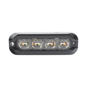 Luz perimetral , 8 LED Ultra Brillantes, Dual Color Ambar / Claro