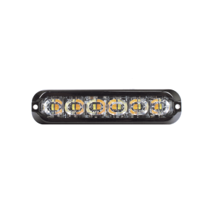 Luz perimetral , 12 LED Ultra Brillantes, Dual Color Ambar / Claro