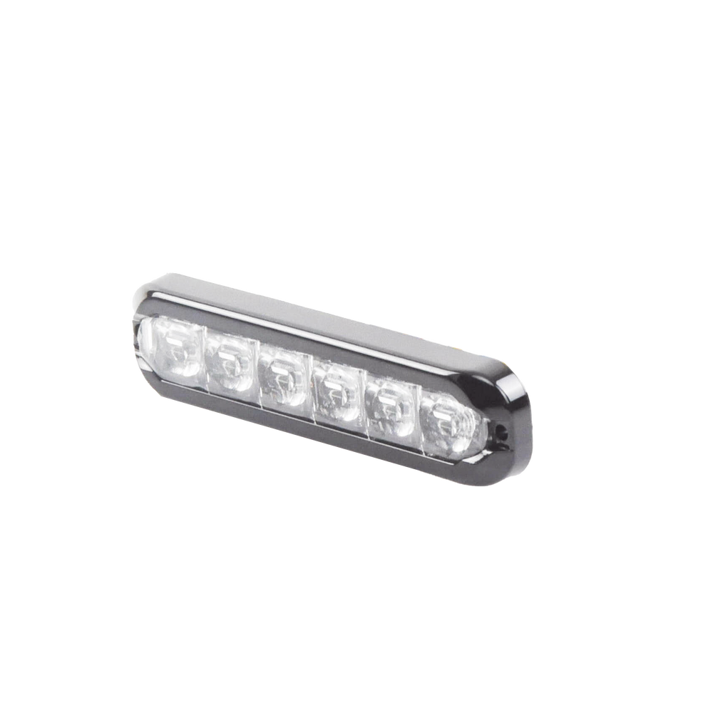 Luz perimetral , 12 LEDs Ultra Brillantes, Dual Color Rojo / Claro - Image 2