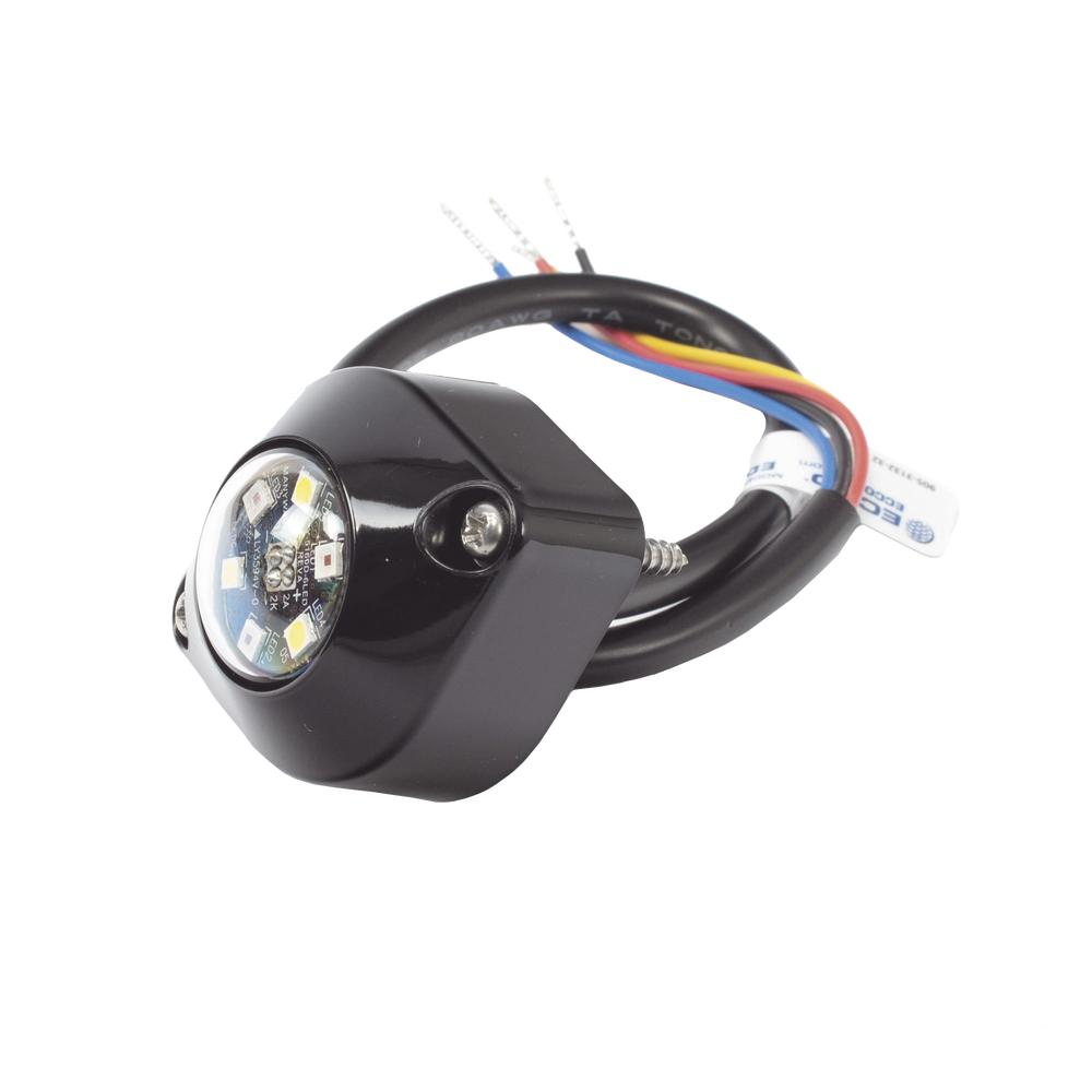 Estrobo Oculto de 6 LED color Ambar Serie ED9015 - Image 3
