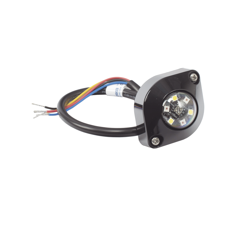 Estrobo Oculto de 6 LED color Ambar Serie ED9015 - Image 4