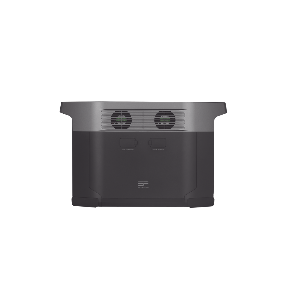 EcoFlow DELTA 2 MAX | Estación de Energía Portátil 2048Wh Litio LFP / 6 AC 2400 W (Max. 3400W) / 2 USB-C 100W / Capacidad para Aumentar Respaldo / Soporta Cargador de Coche 10A a 12.6V / Conectividad WiFi y Bluetooth (App) / Carga Sol - Image 4